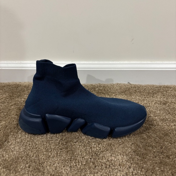 Women’s Balenciaga Speed 2.0 sock-knit fabric high top sneakers - Picture 3 of 6